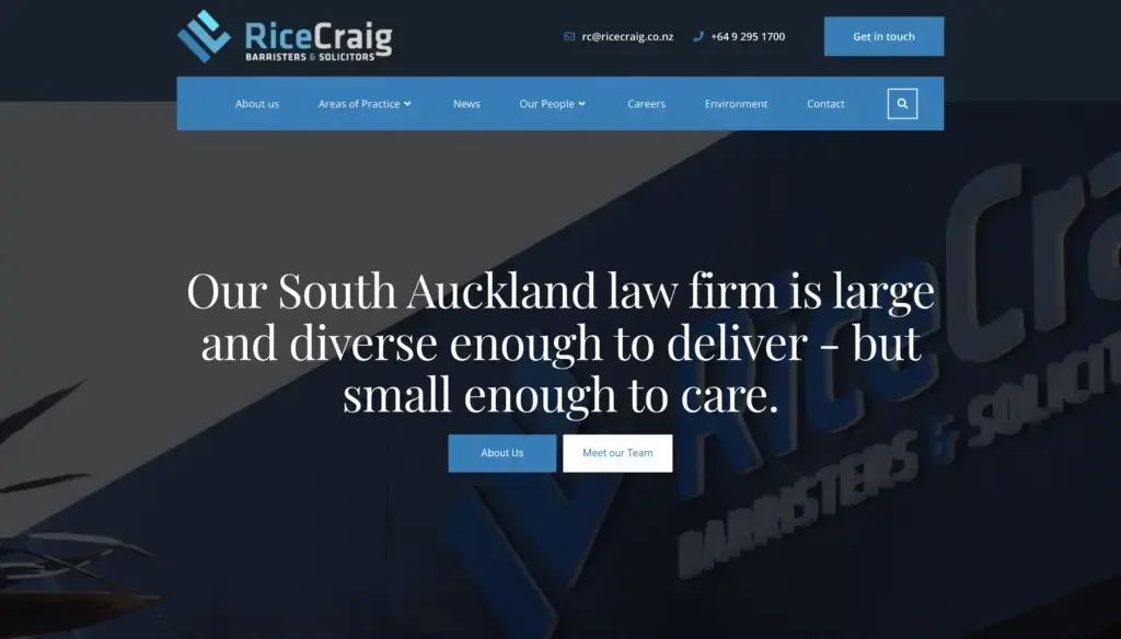 Rice Craig Web Build